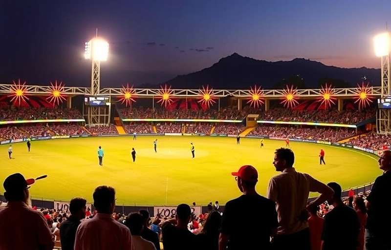 Margao Mavericks Festival Sports Event Margao Mavericks Diwali Cricket Cup featuring festive stadium decorations and special match events